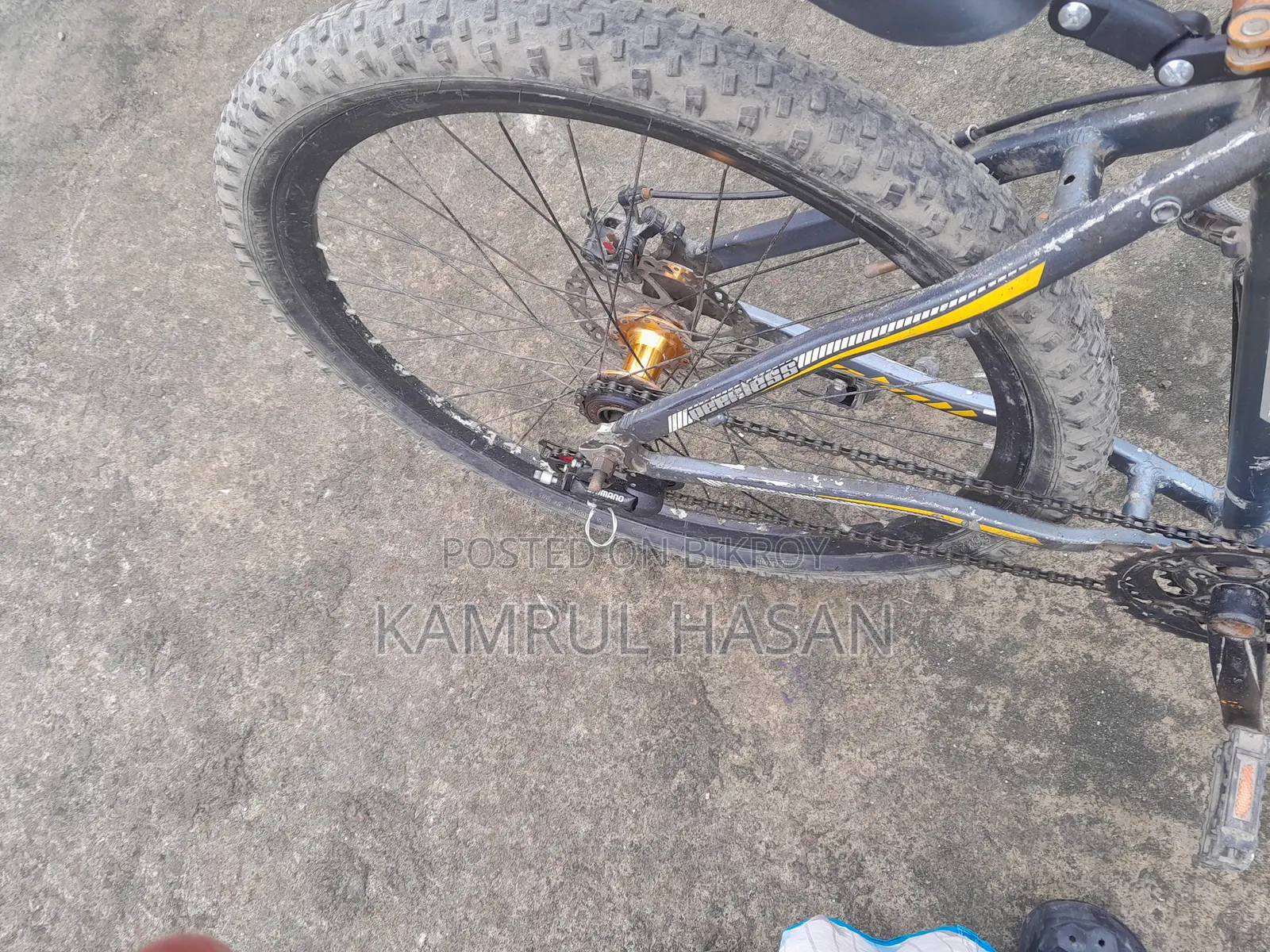 Peerless 6061 Alloy Body Non-Gear Bicycle | Golden Alloy Hubs