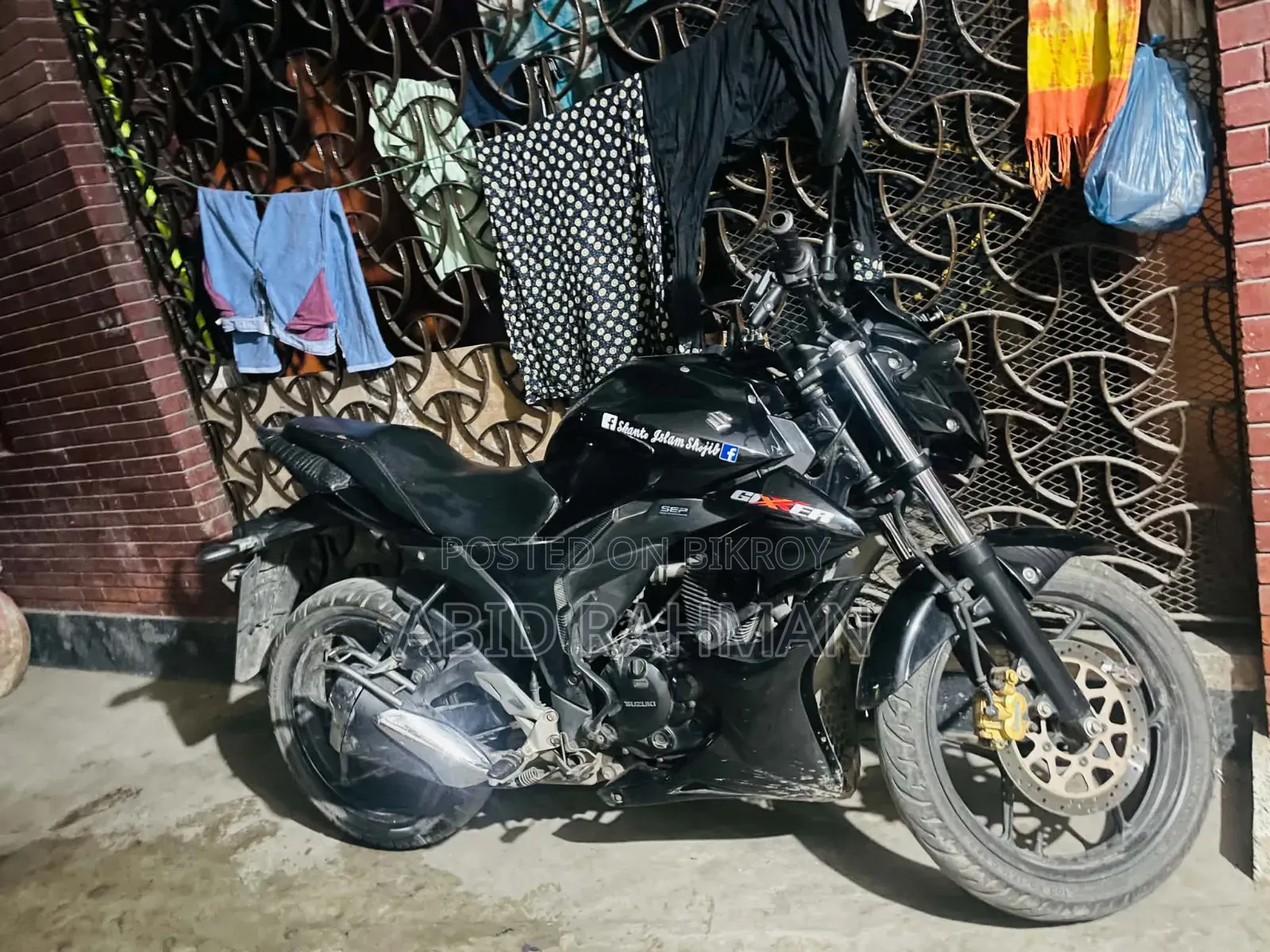 Suzuki Gixxer 2022 Black