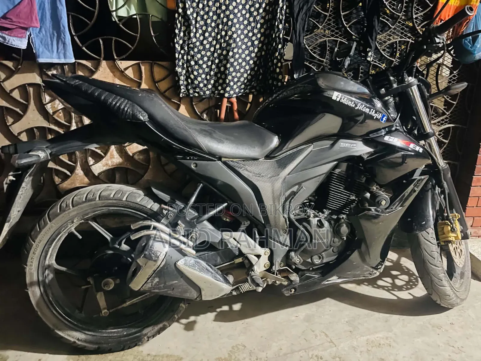 Suzuki Gixxer 2022 Black