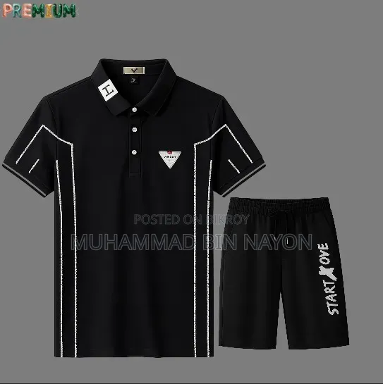 Polo Shirt and Half Pant Combo