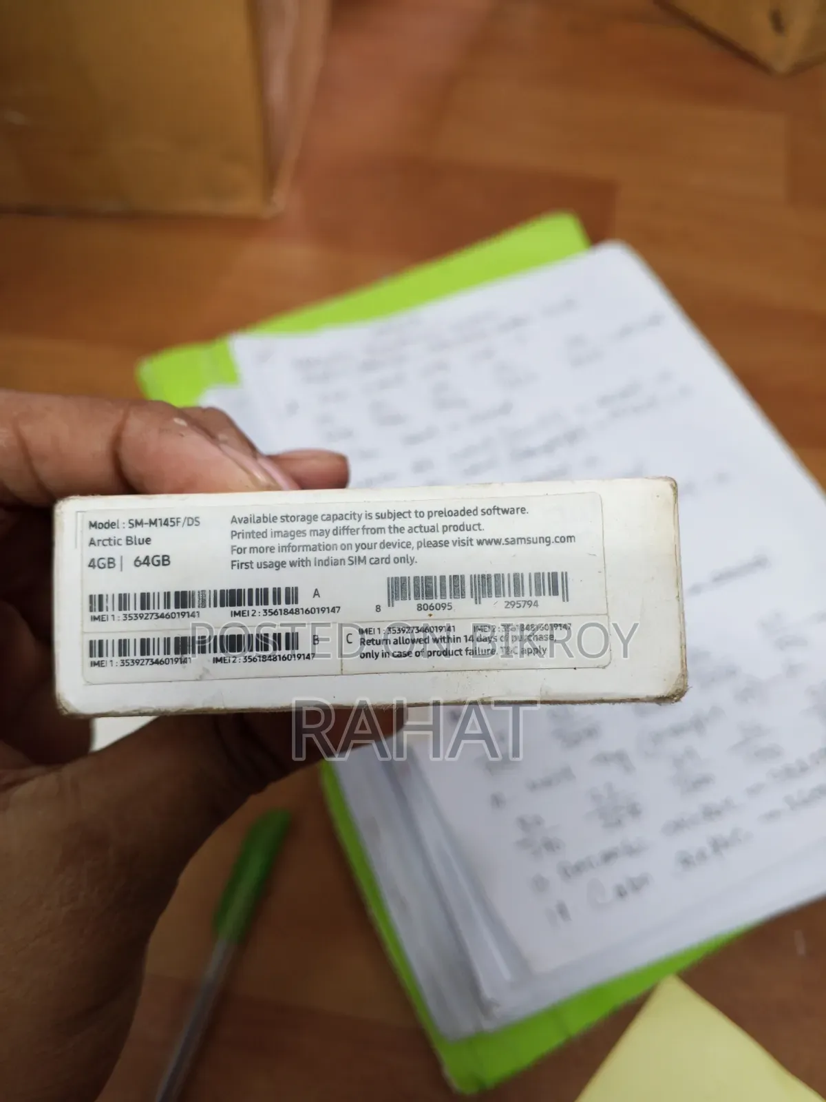 Samsung Galaxy M14 64 GB Blue