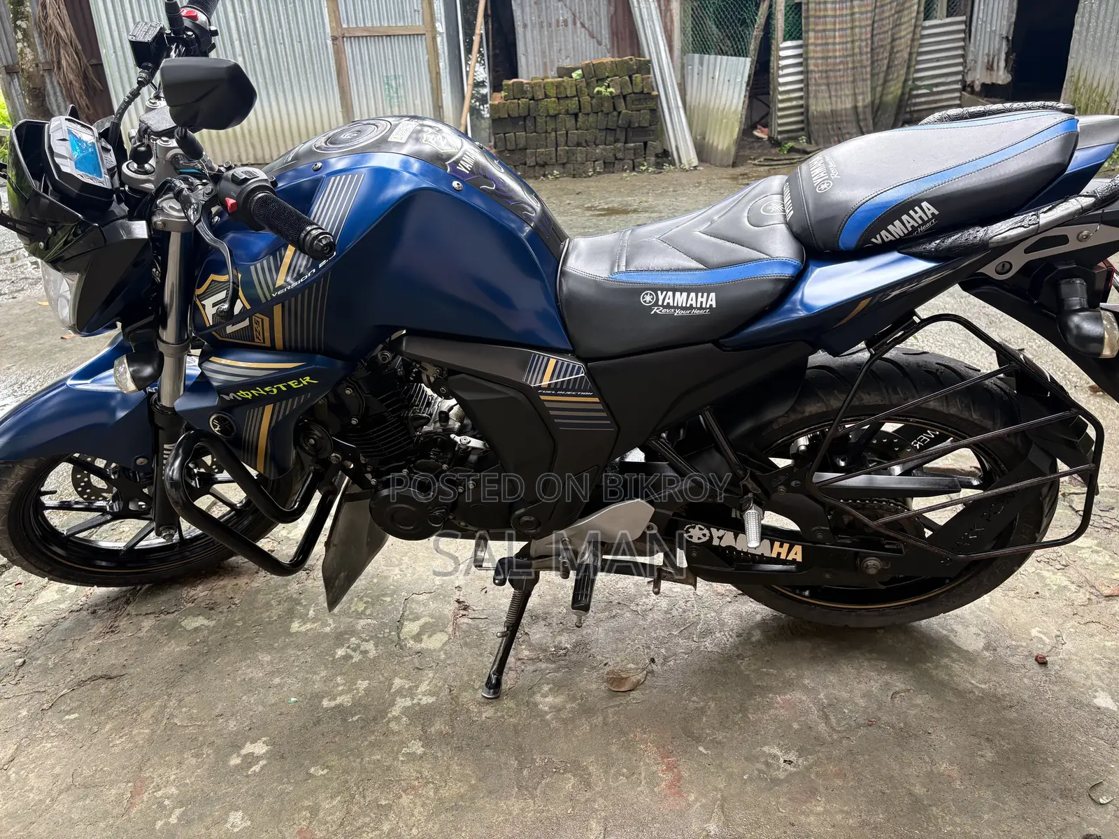Yamaha FZS V2 2022 Blue