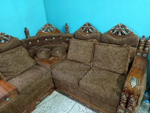 Sofa Set Fz-5112,.  5 Sit,. 1 Drawer,.  1 Corner Best Quality