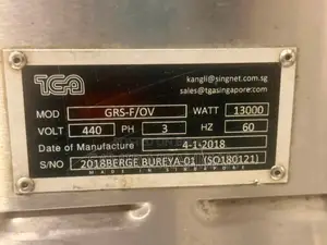 Original TGA Electric Oven