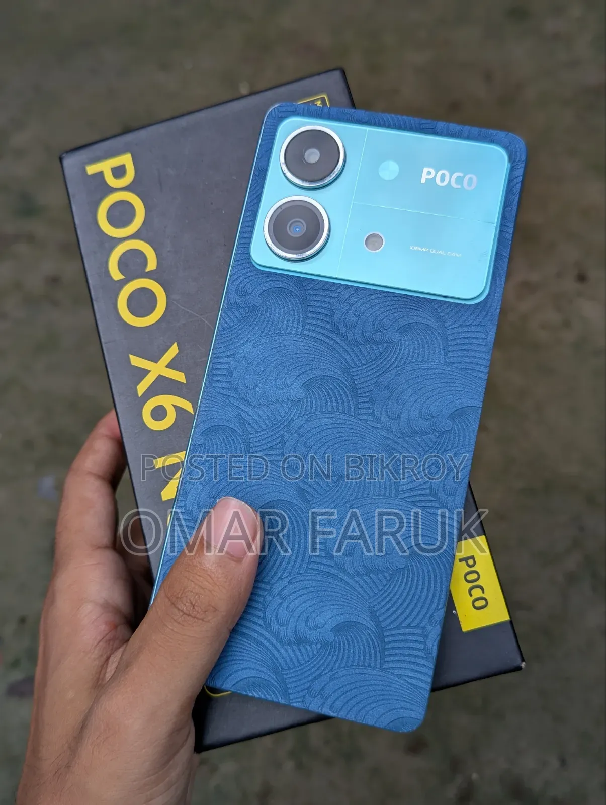 Xiaomi Poco X6 Pro ২৫৬ জিবি নীল