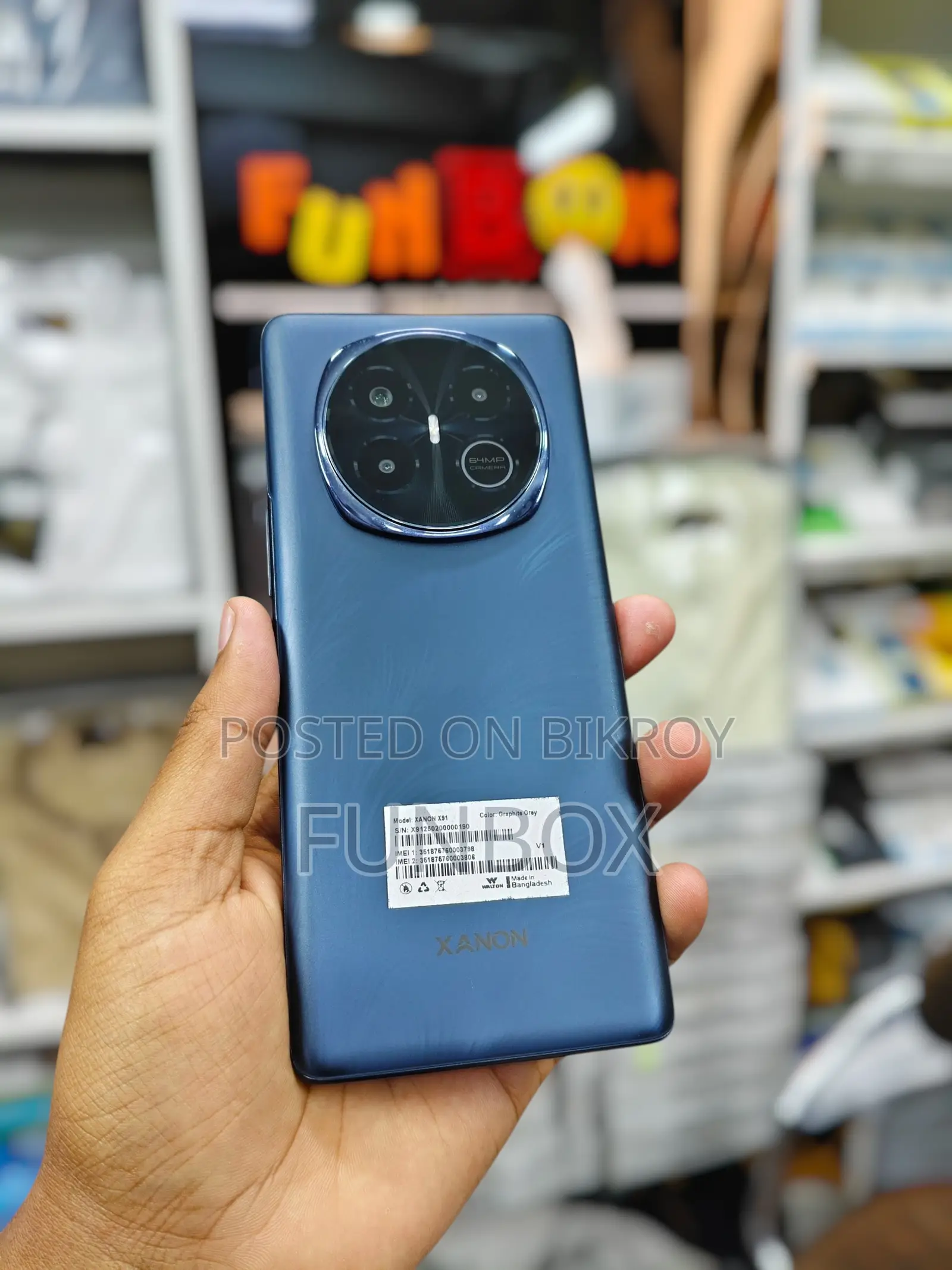 Walton XANON X91 256 GB Gray