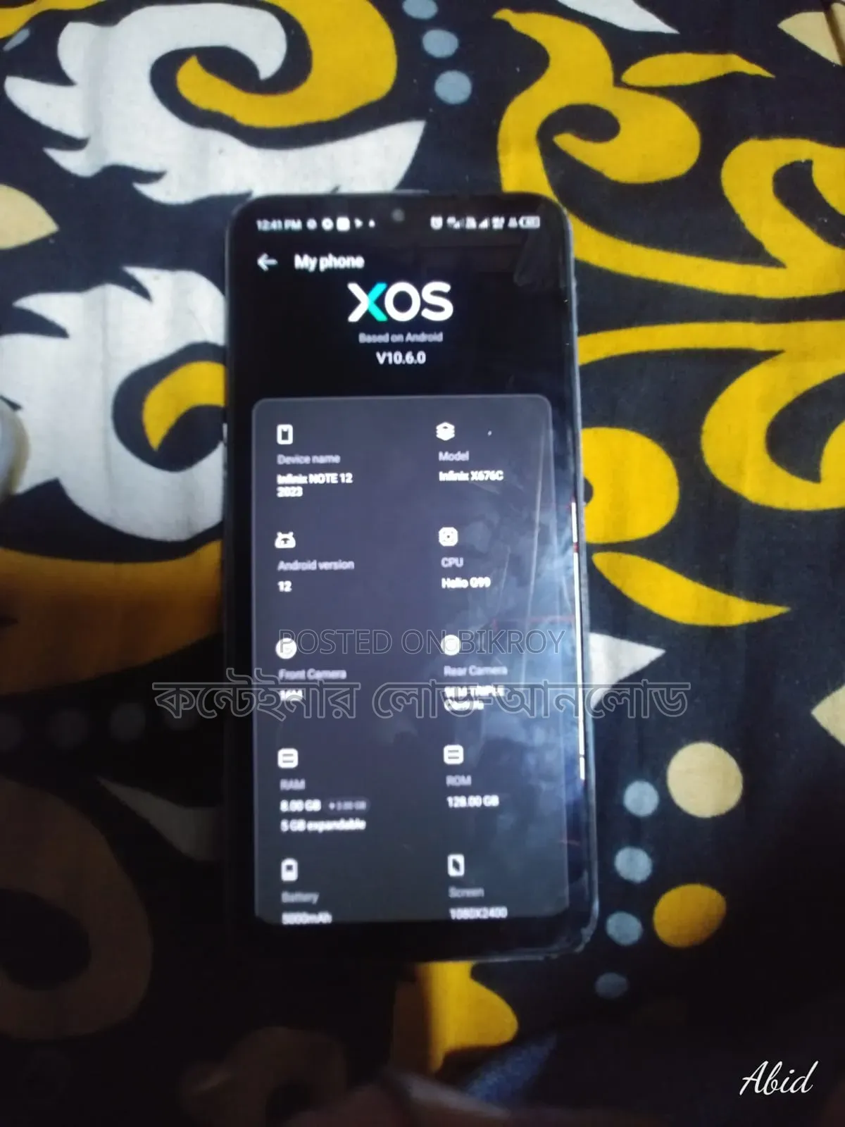Infinix Note 12 Pro 5G 128 GB Blue