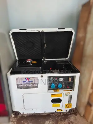 Used Walton Silent Katrina 5.5 Kw Diesel Generator 25l Tank