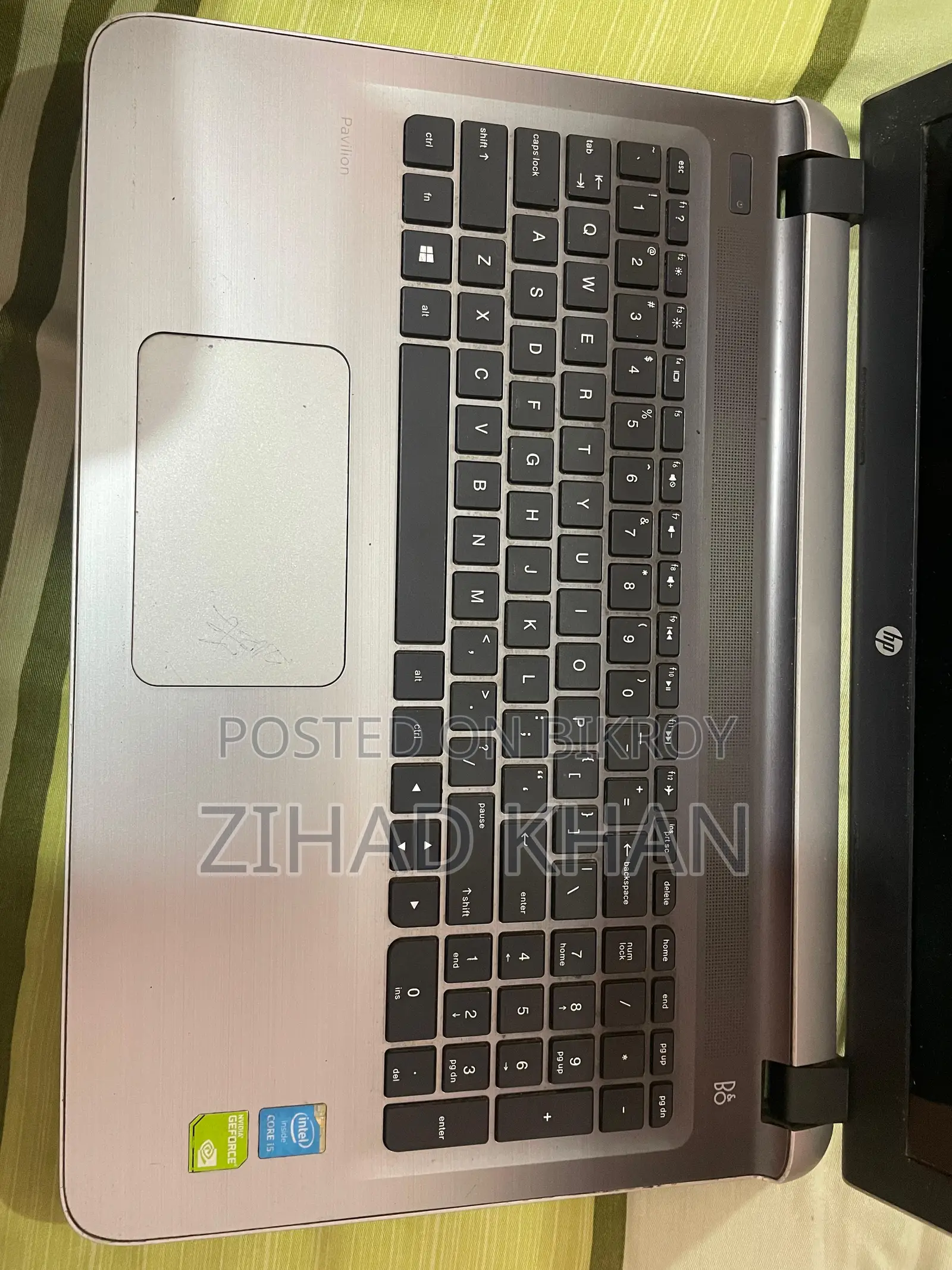 Laptop HP 15 8GB Intel Core i5 SSD 256GB
