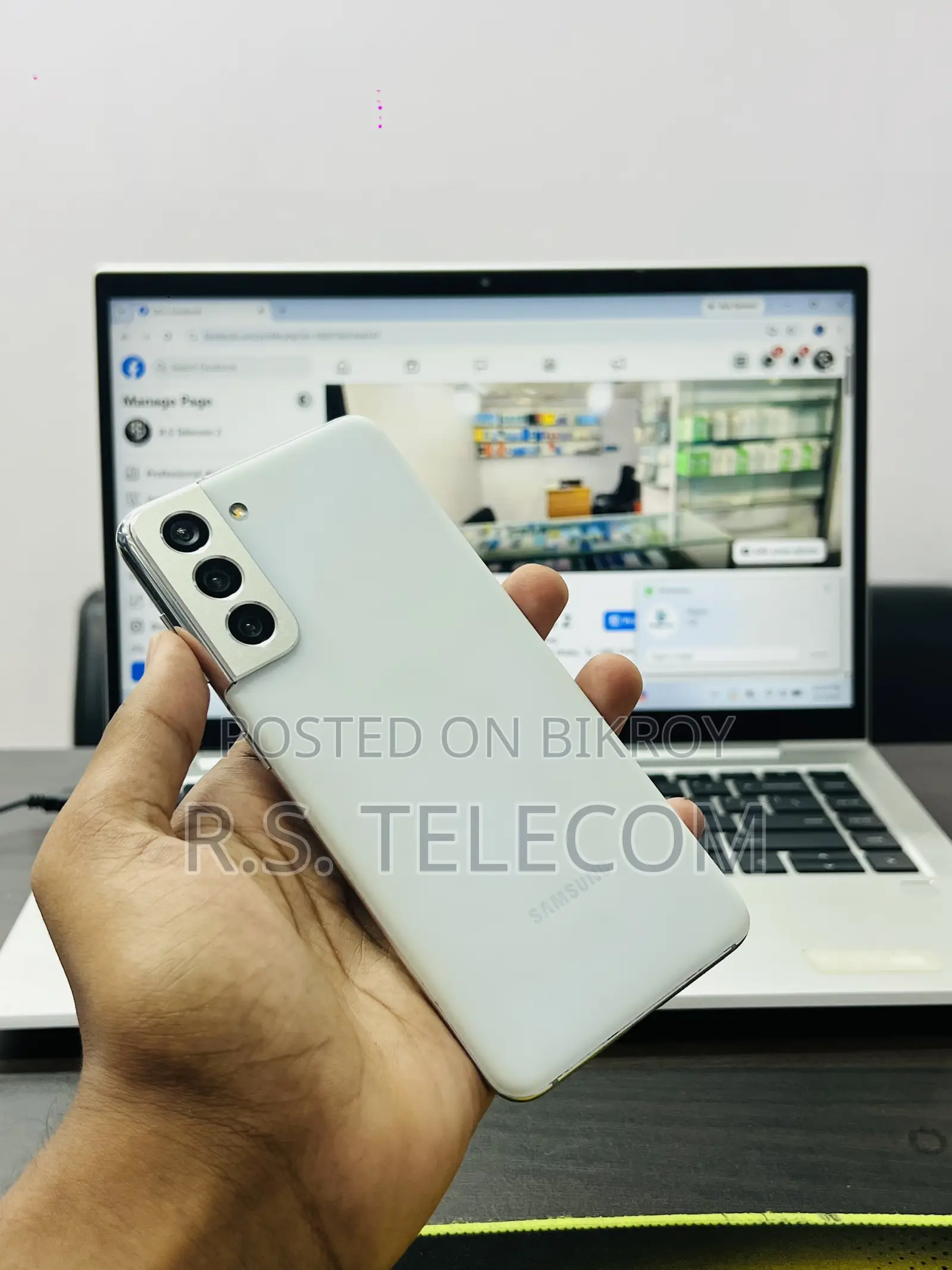 Samsung Galaxy S21 5G 256 GB White