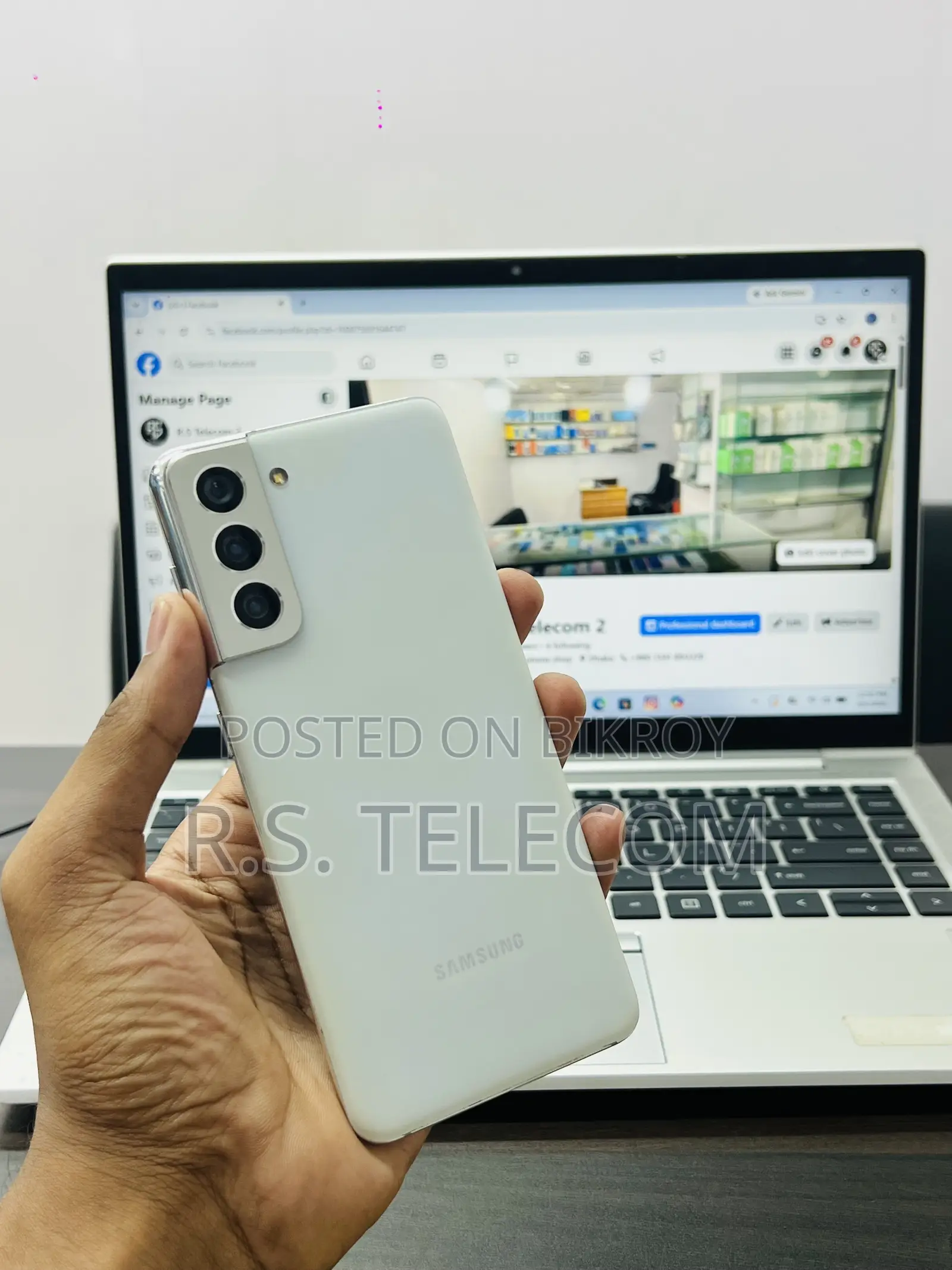 Samsung Galaxy S21 5G 256 GB White