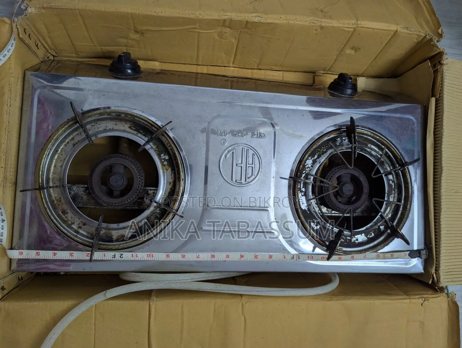 RFL Double Ss LPG Auto Gas Stove