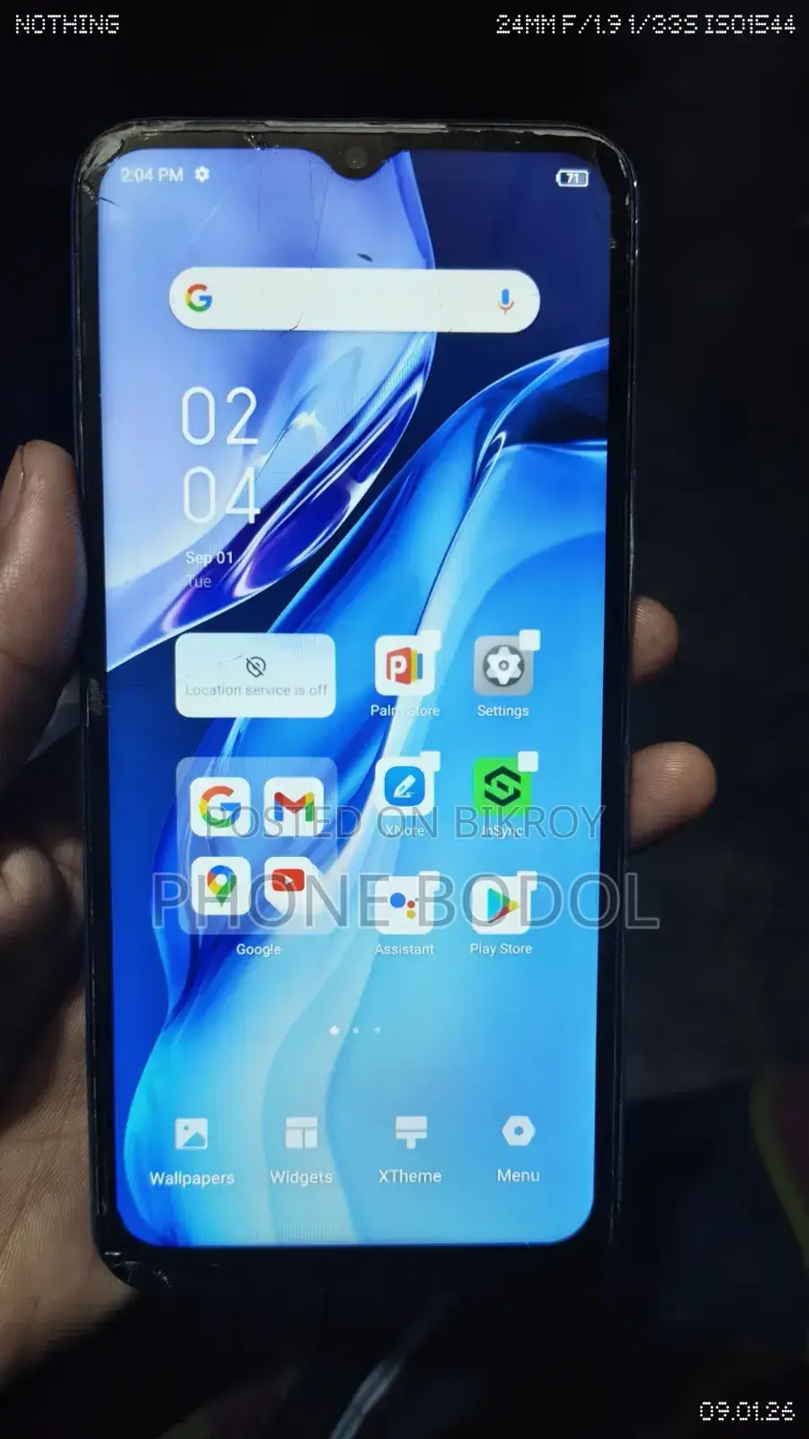 Infinix 128 GB Blue