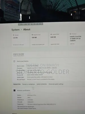 Desktop Computer Asus 8GB Intel HDD 1T