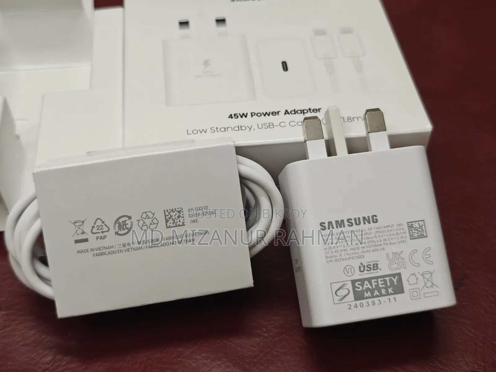 Samsung 45w Original Charger NFC&2.0