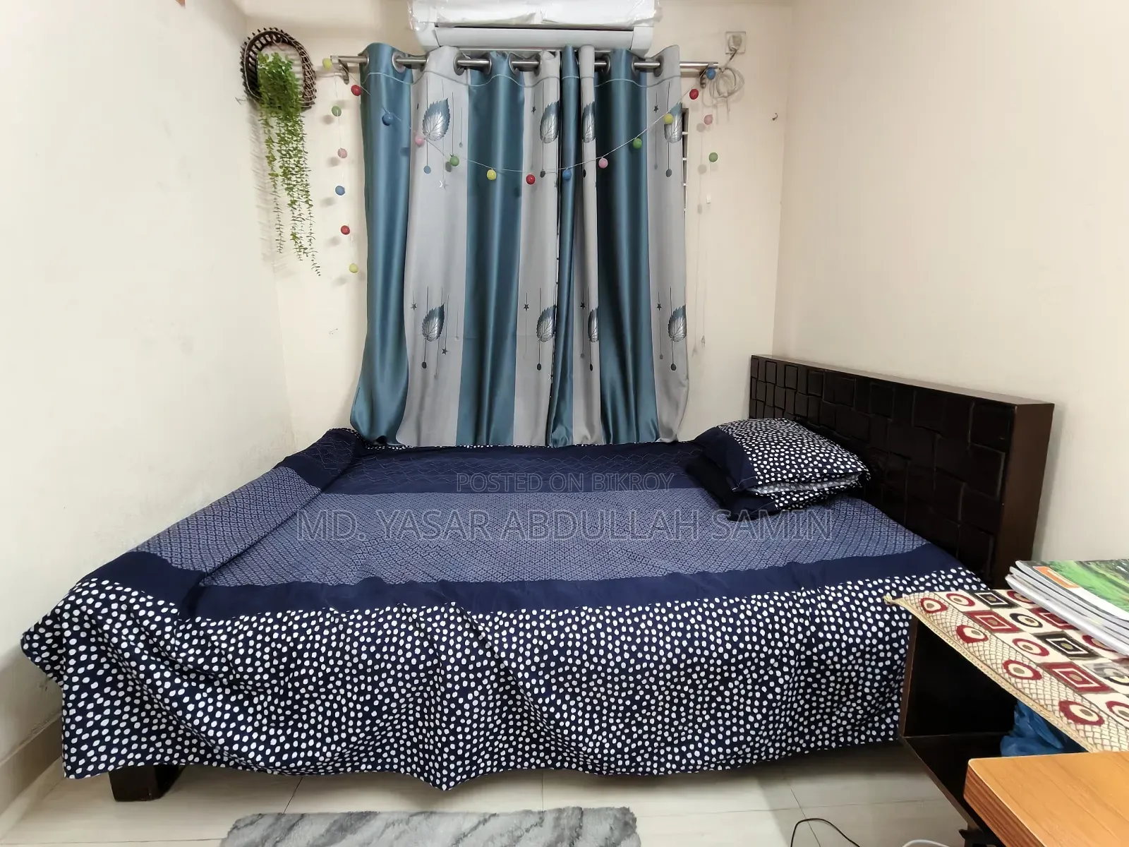 Bedroom Bed Queen Size 5/7