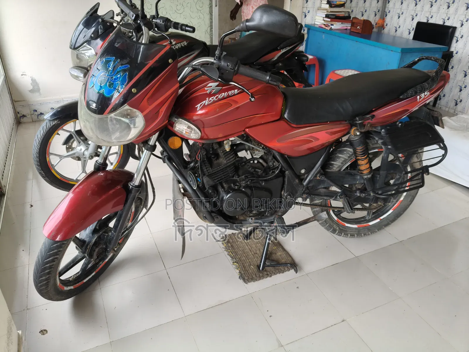 Bajaj Discover 135 2012 Red