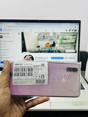 New Vivo Y17 256 GB Pink