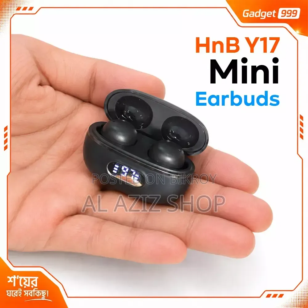HnB Mini Earbuds | HnB মিনি ট্রু ওয়্যারলেস ইয়ারবাডস