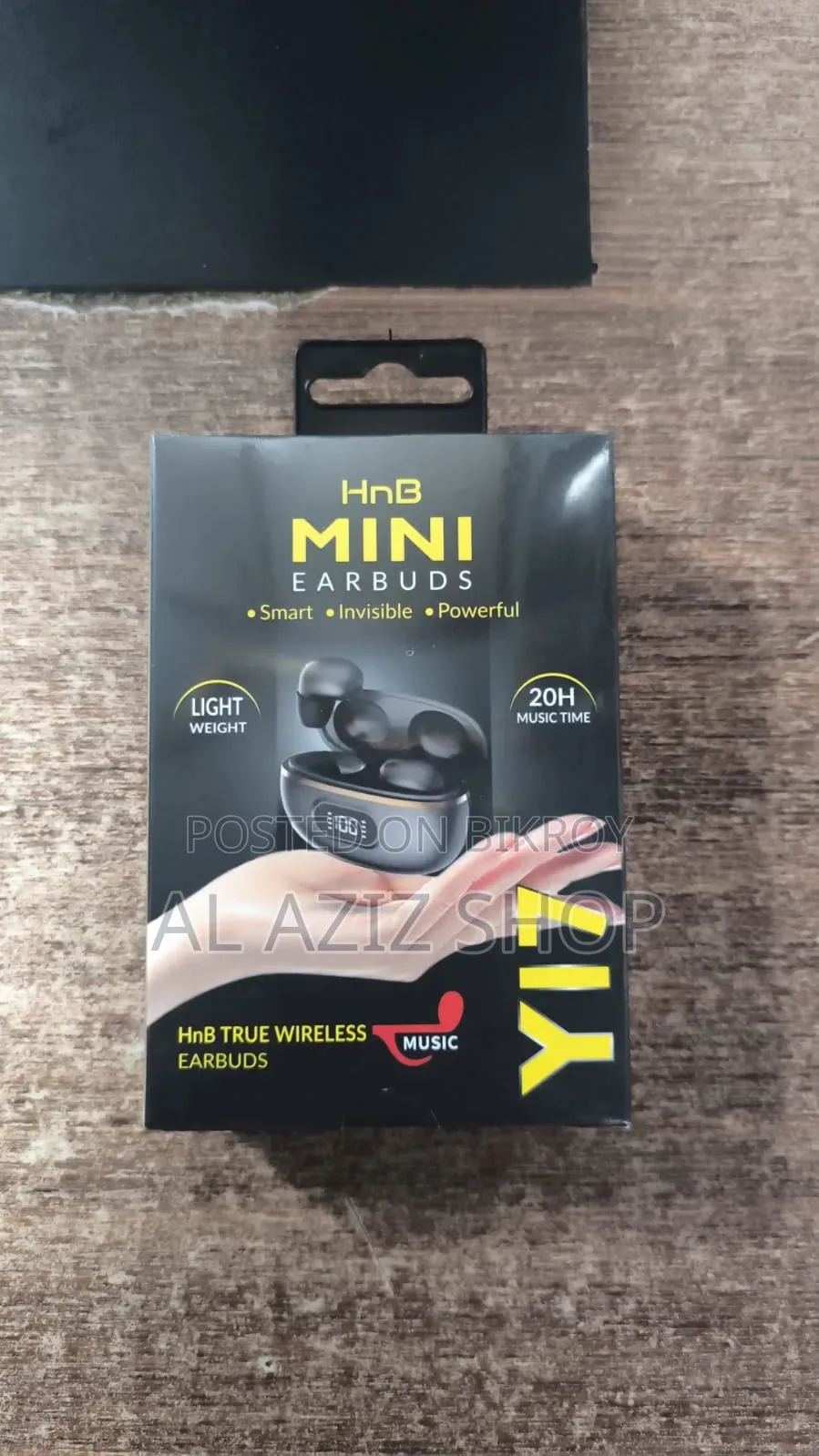 HnB Mini Earbuds | HnB মিনি ট্রু ওয়্যারলেস ইয়ারবাডস