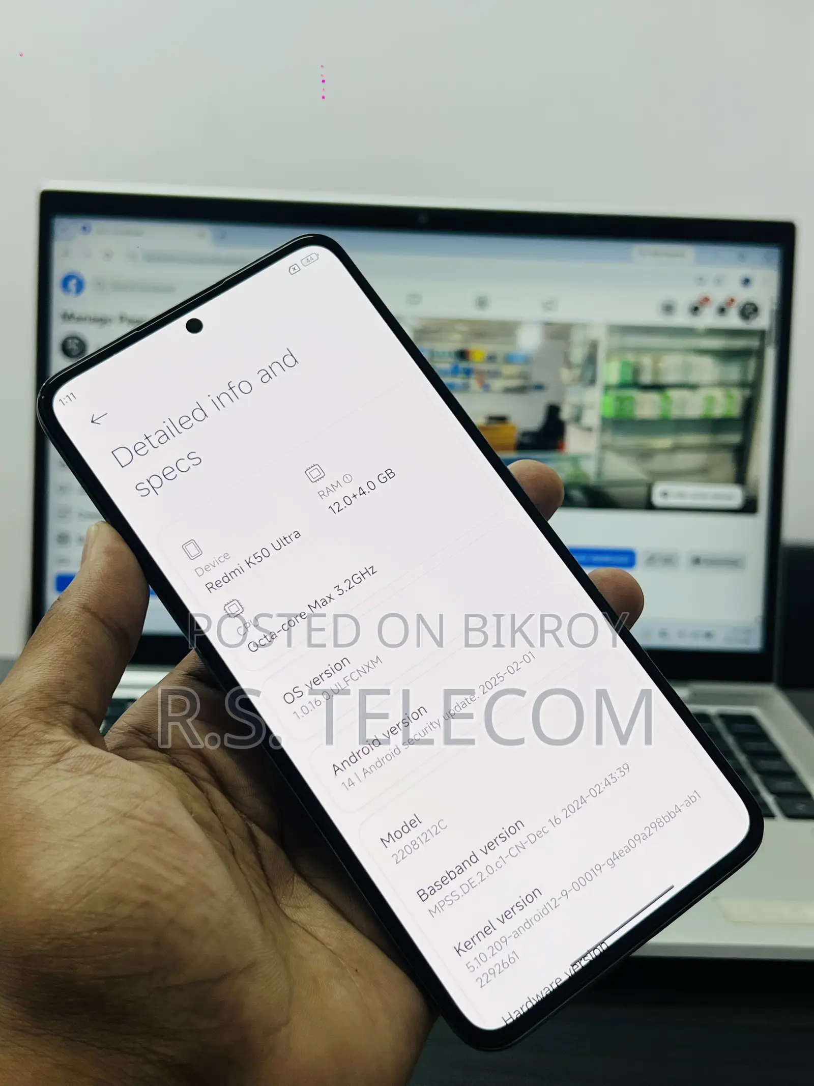 Xiaomi Redmi K50 Ultra 256 GB Blue