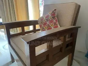 Used Teakwood Sofa | ব্যবহৃত মজবুত ৫ সিটার সেগুন কাঠের সোফা সেট
