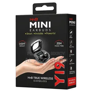 HnB Mini True Wireless Earbuds | HnB মিনি ট্রু ওয়্যারলেস ইয়ারবাডস