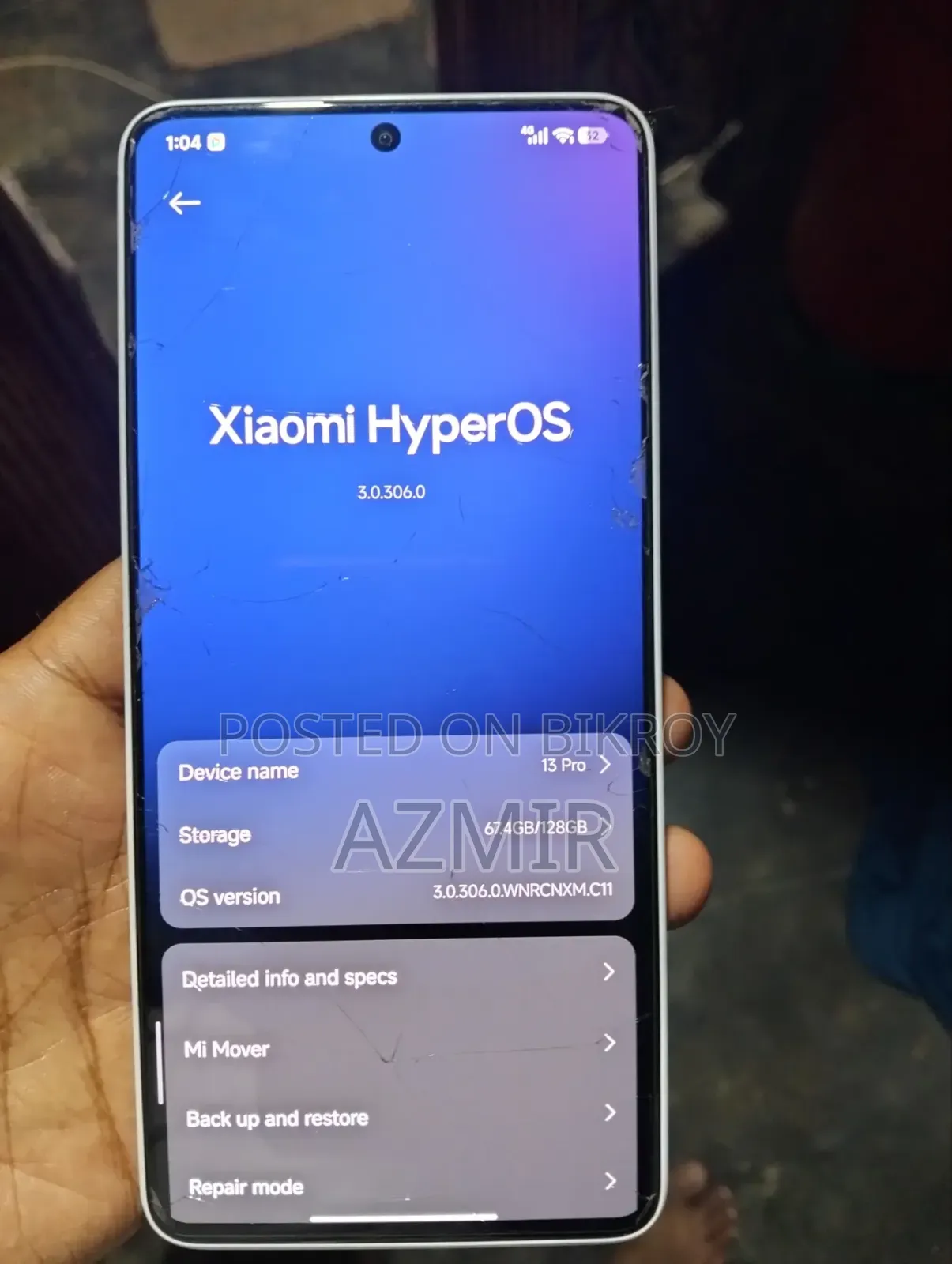 Xiaomi Redmi Note 13 Pro 5G 128 GB White