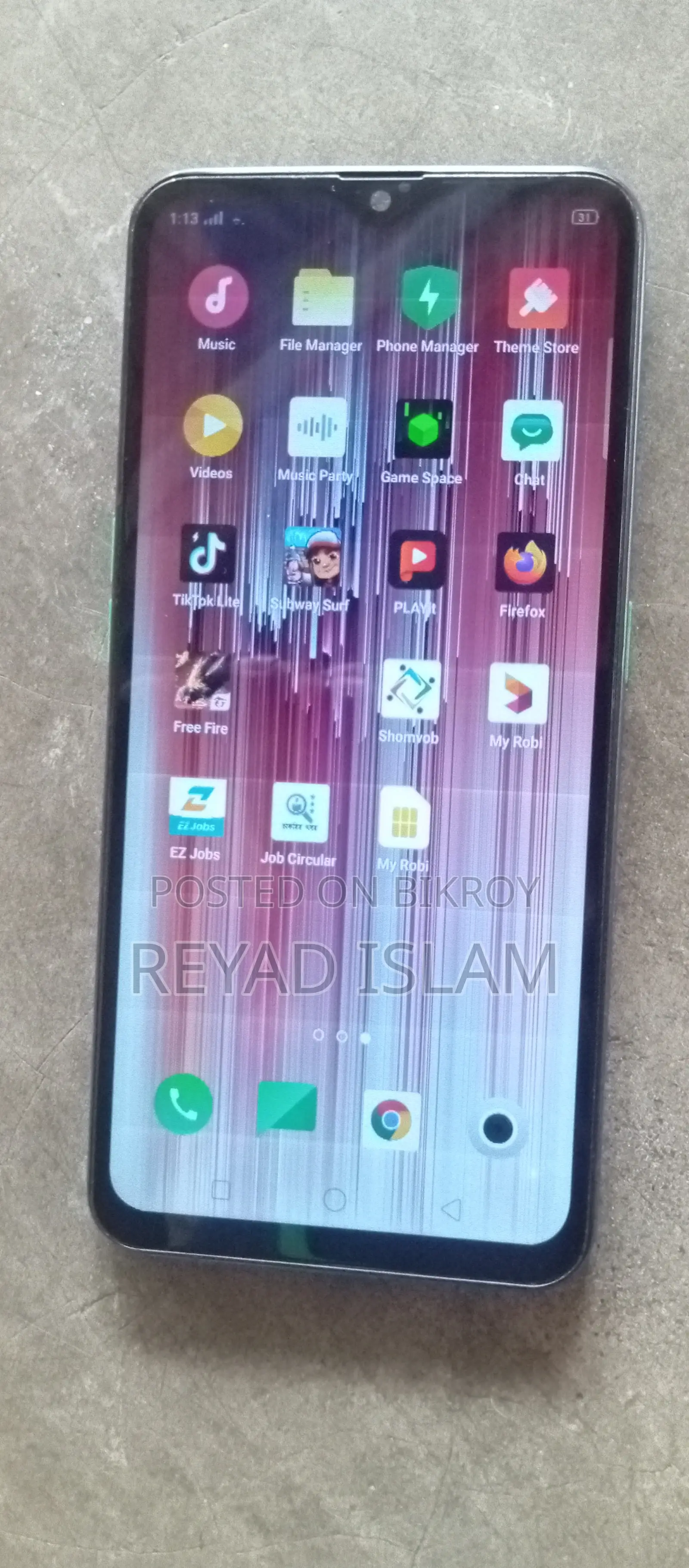 Oppo F11 256 GB Green