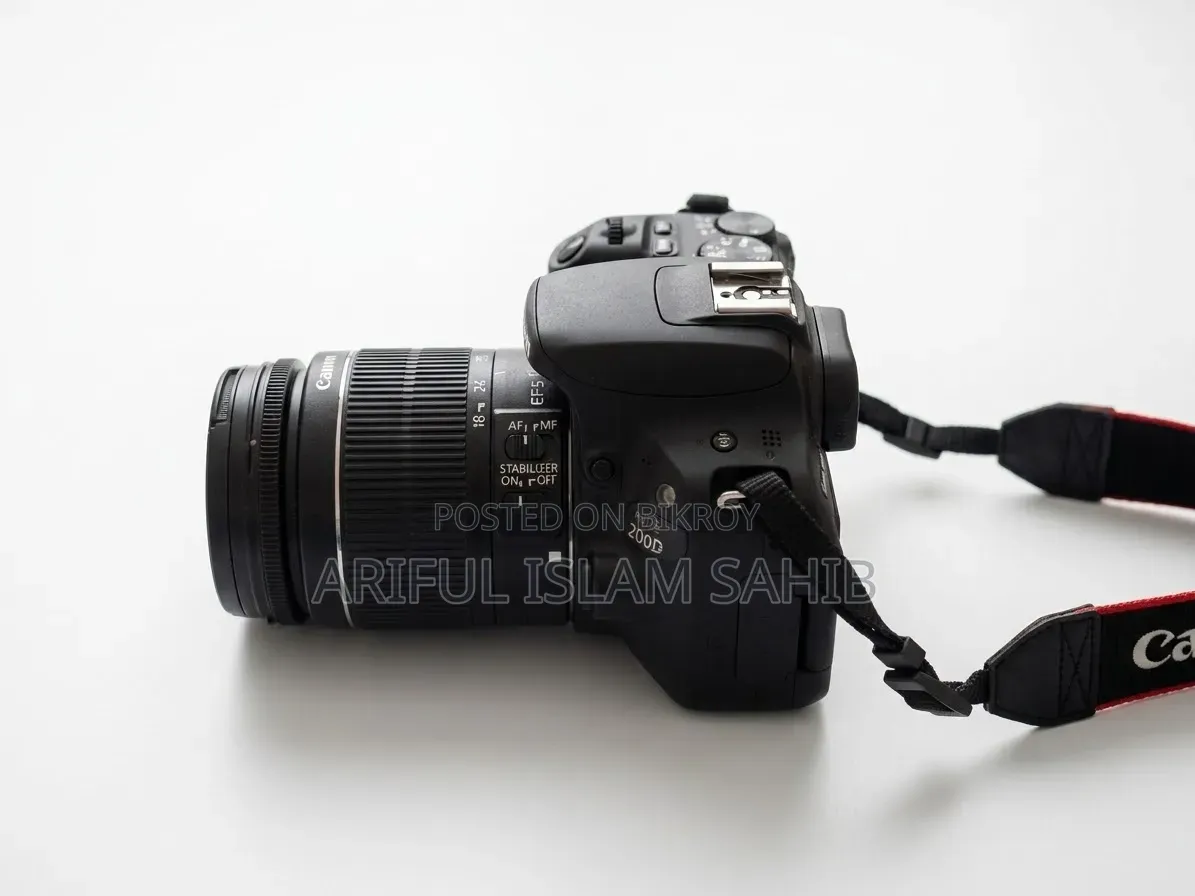 🔥 Canon EOS 200D DSLR Camera — Full Package 🔥