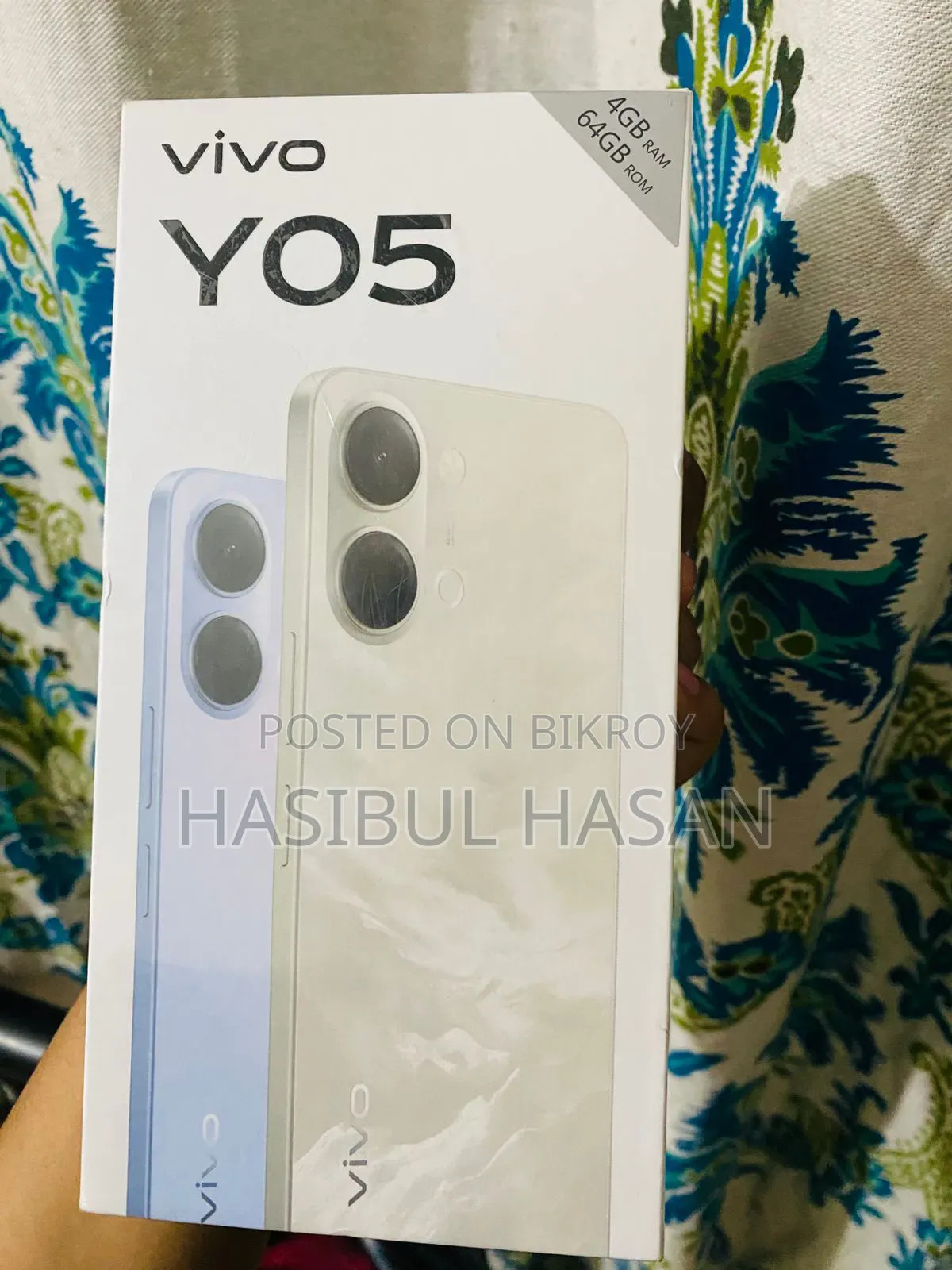 New Vivo Y05 64 GB Black