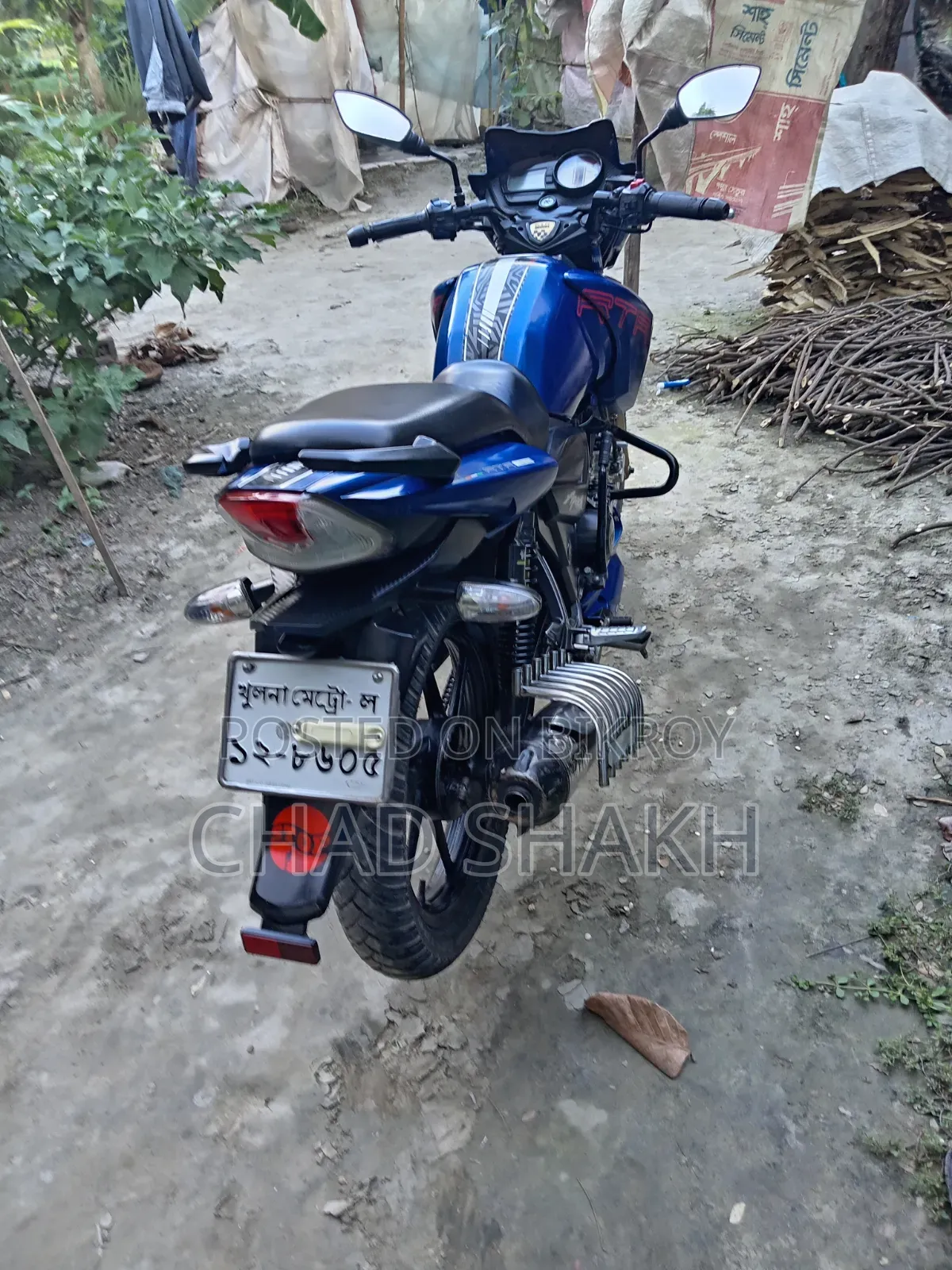 TVS Apache RTR 160 2V 2018 Blue