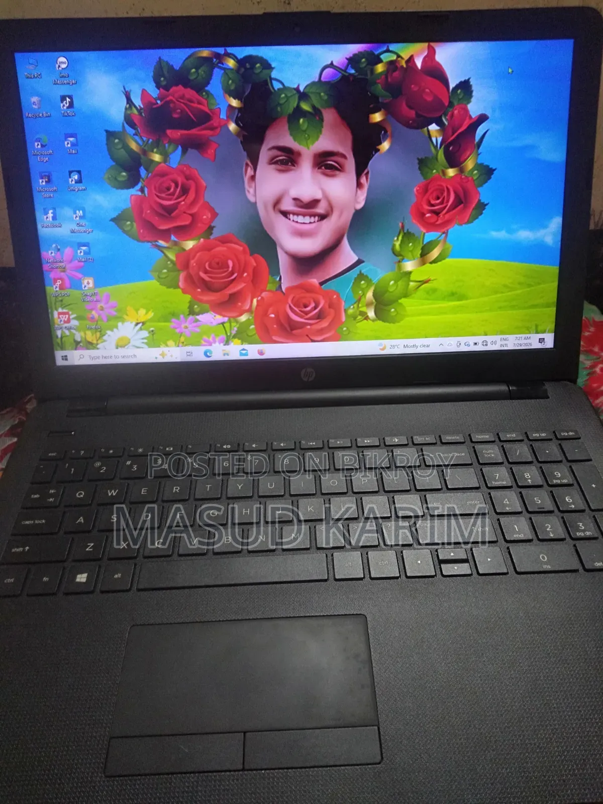 Laptop HP 15 4GB Intel Celeron SSD 128GB