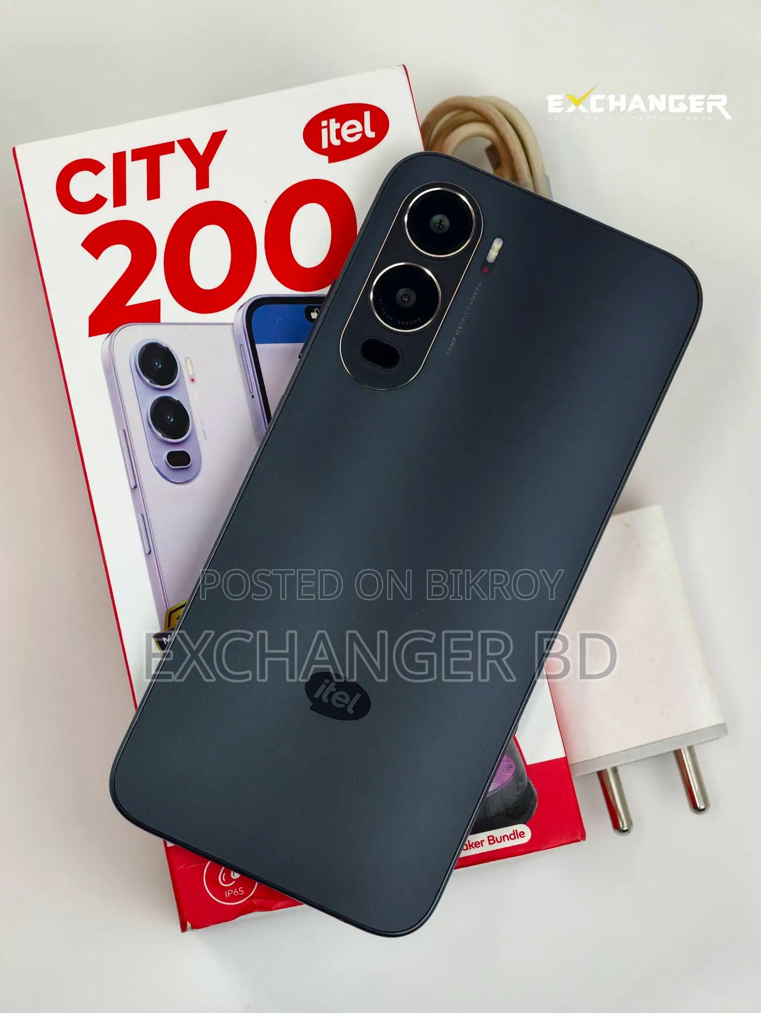 Itel City 200 128 GB Black
