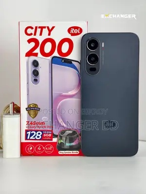 Itel City 200 128 GB Black