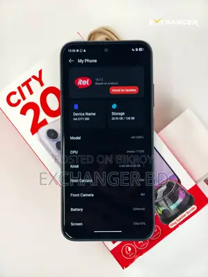 Itel City 200 128 GB Black