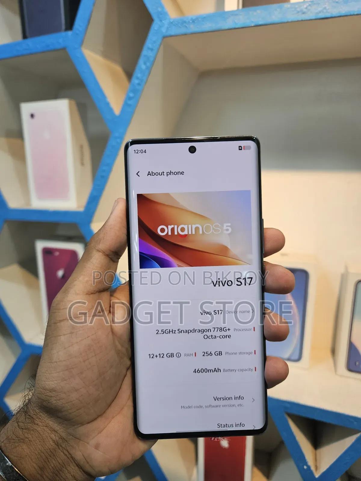Vivo Y17 256 GB Blue