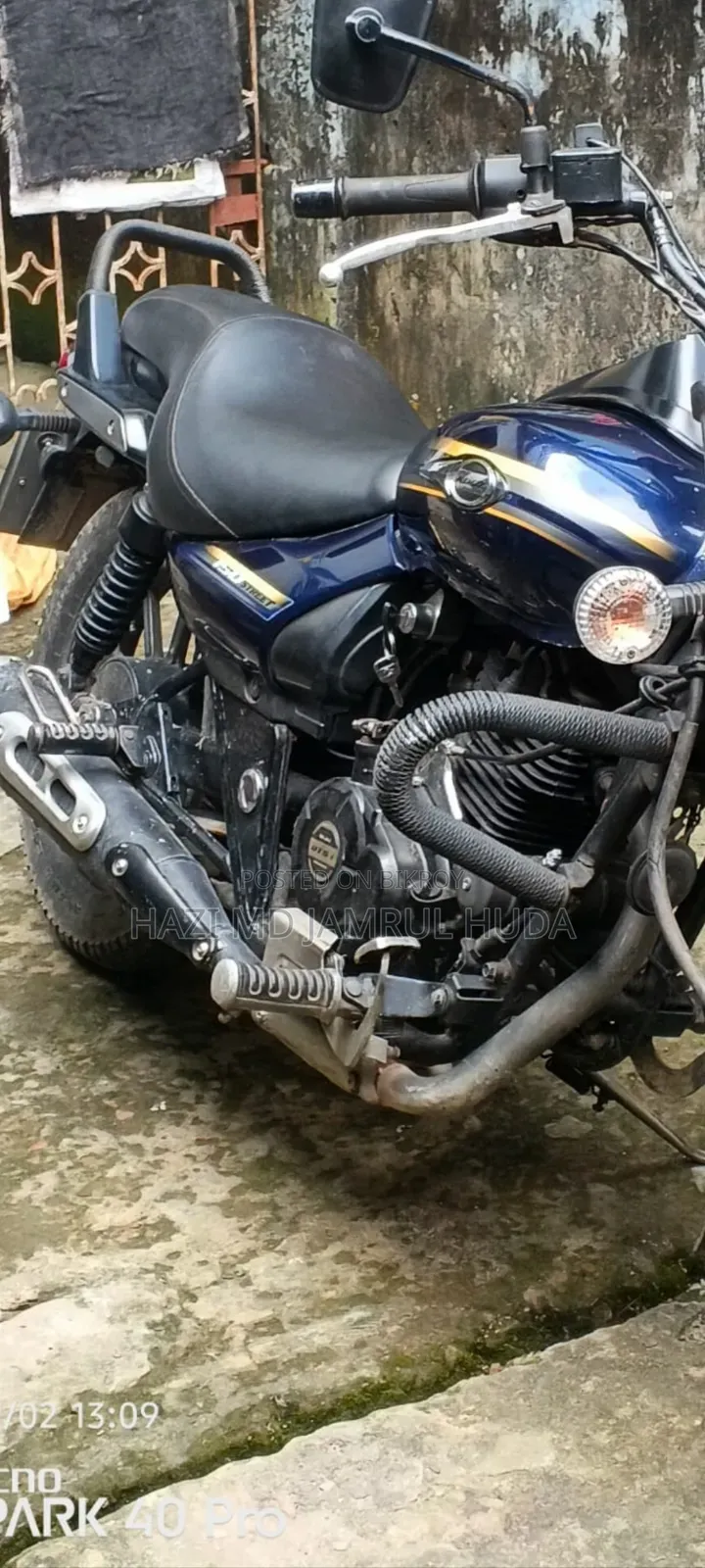 Bajaj Avenger 150 Street 2017 Blue