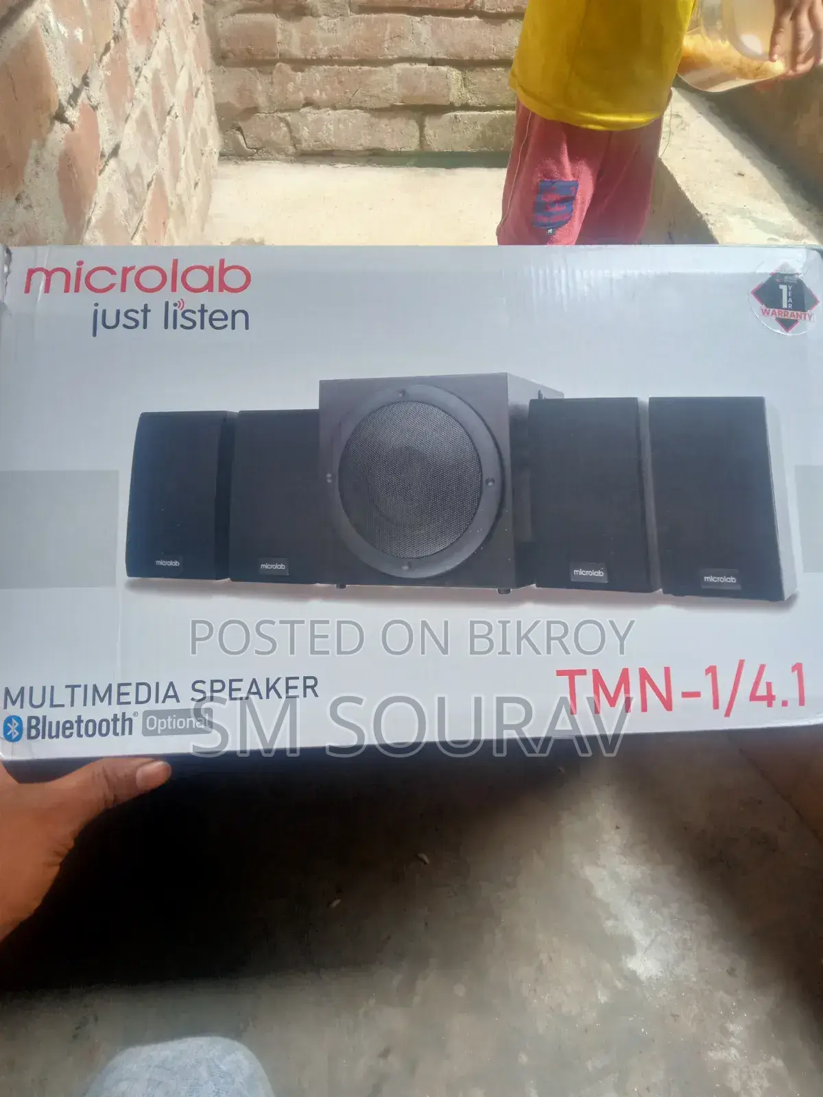 Microlab 4:1 Speaker Bluetooth Version