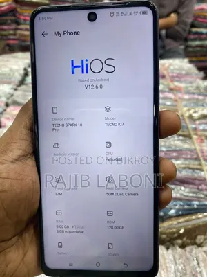 Tecno Spark 40 128 GB Blue