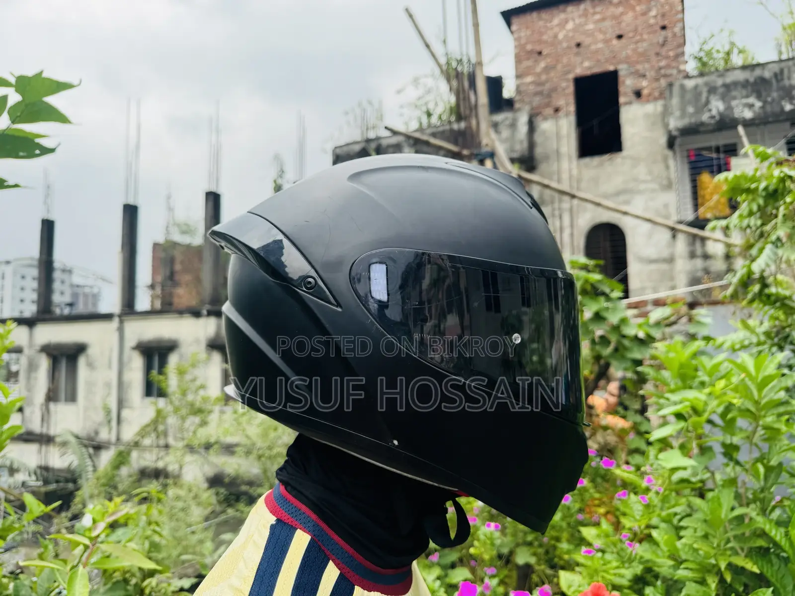 GearX X1gt- Matt Black 🪖 Helmet for Sale | L Size