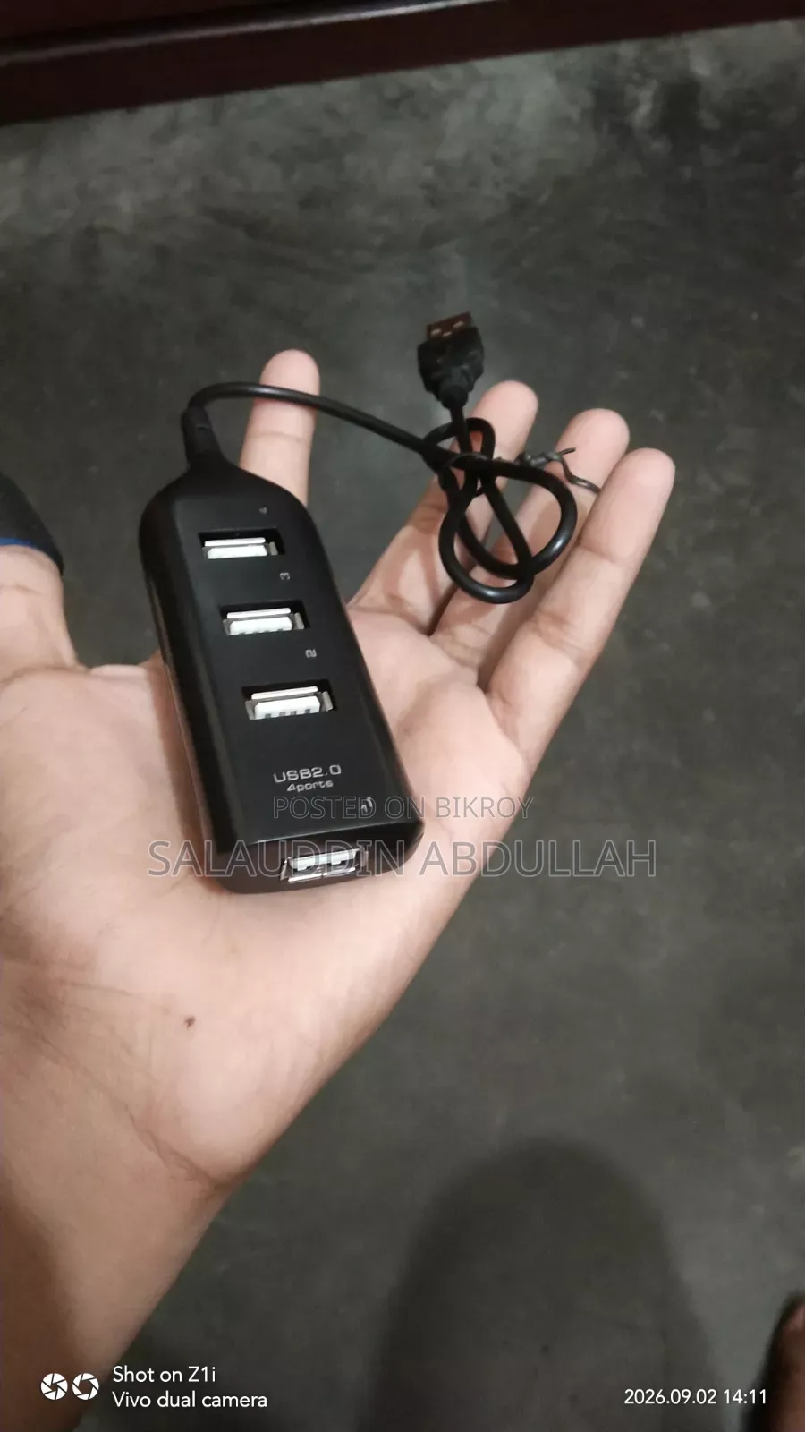 USB Hub 2.0 High Speed 4 Ports