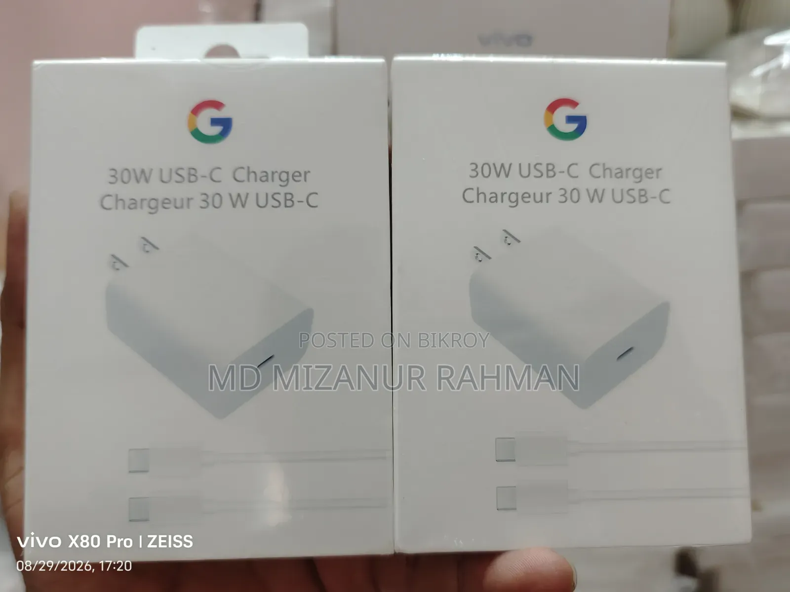 Google Pixel 30w Charger
