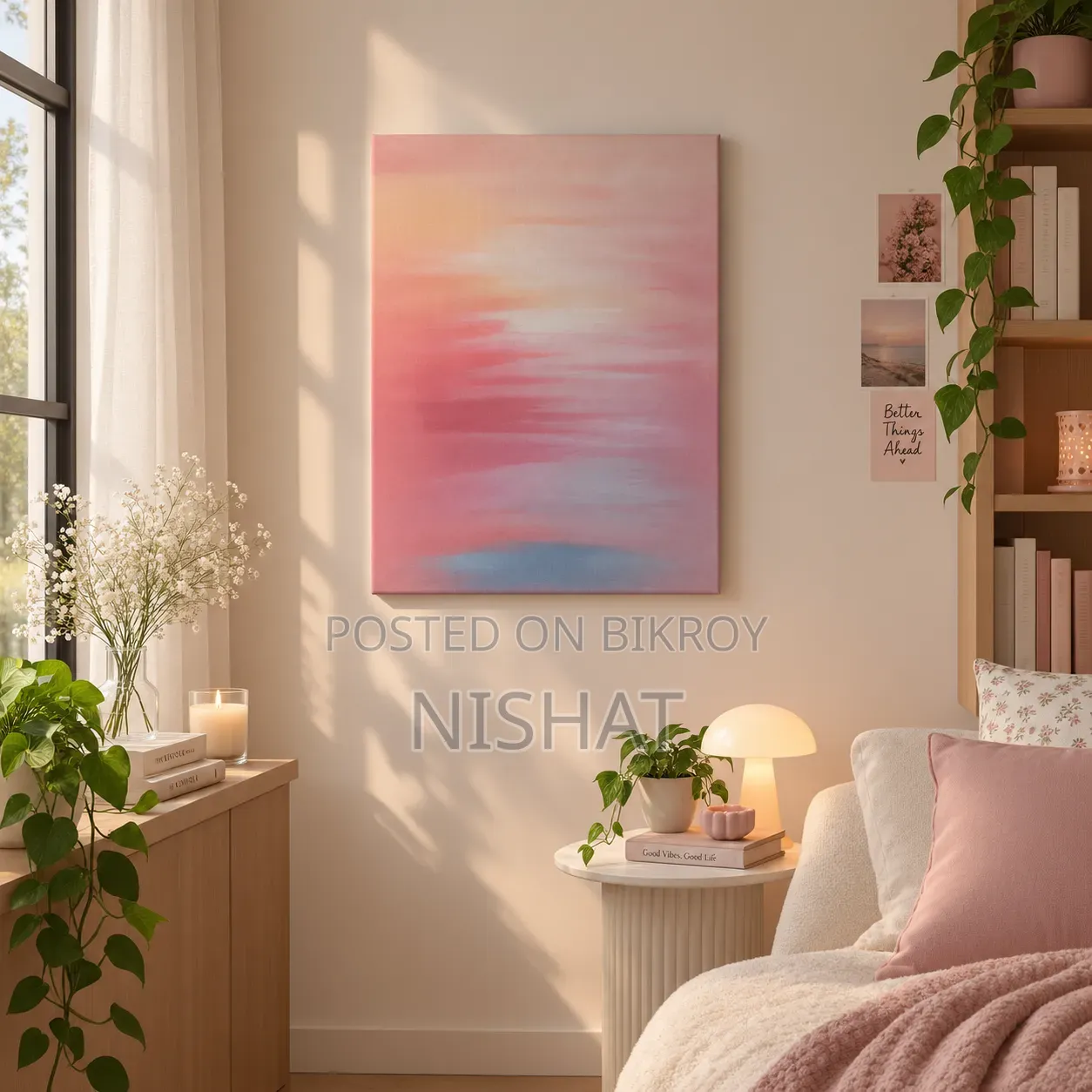 A Dreamy Sunset for Your Dream Space 🌷.