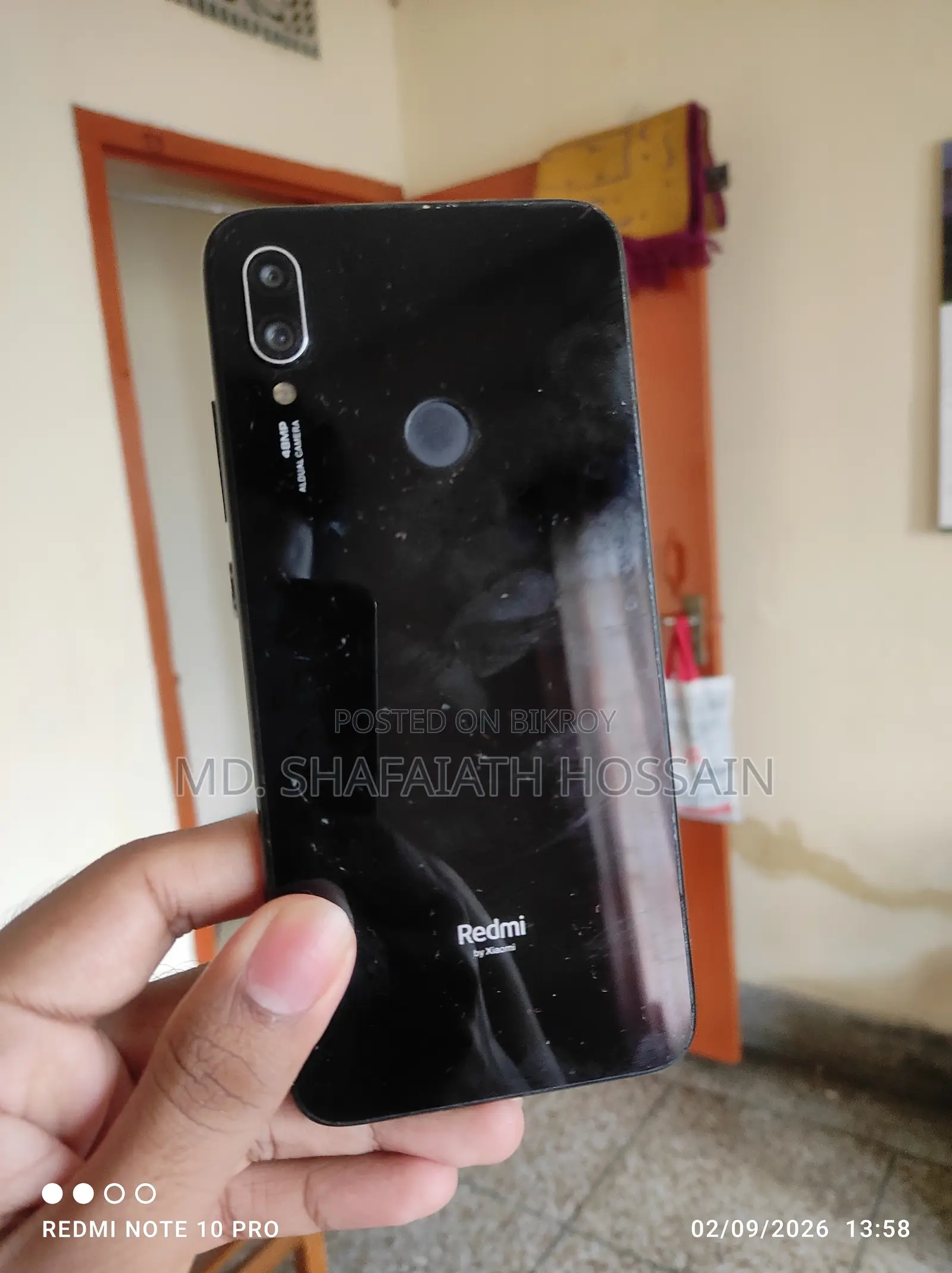 শাওমি রেডমি নোট ৭ প্রো ৬৪ জিবি কালো