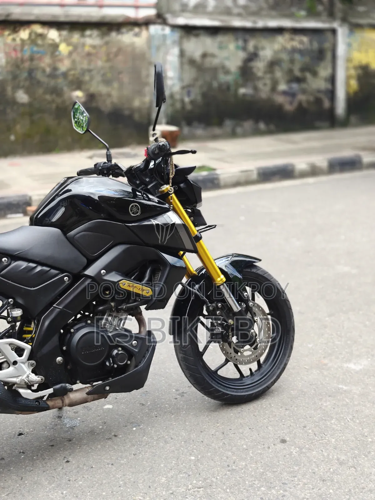 Yamaha MT-15 2024 Black