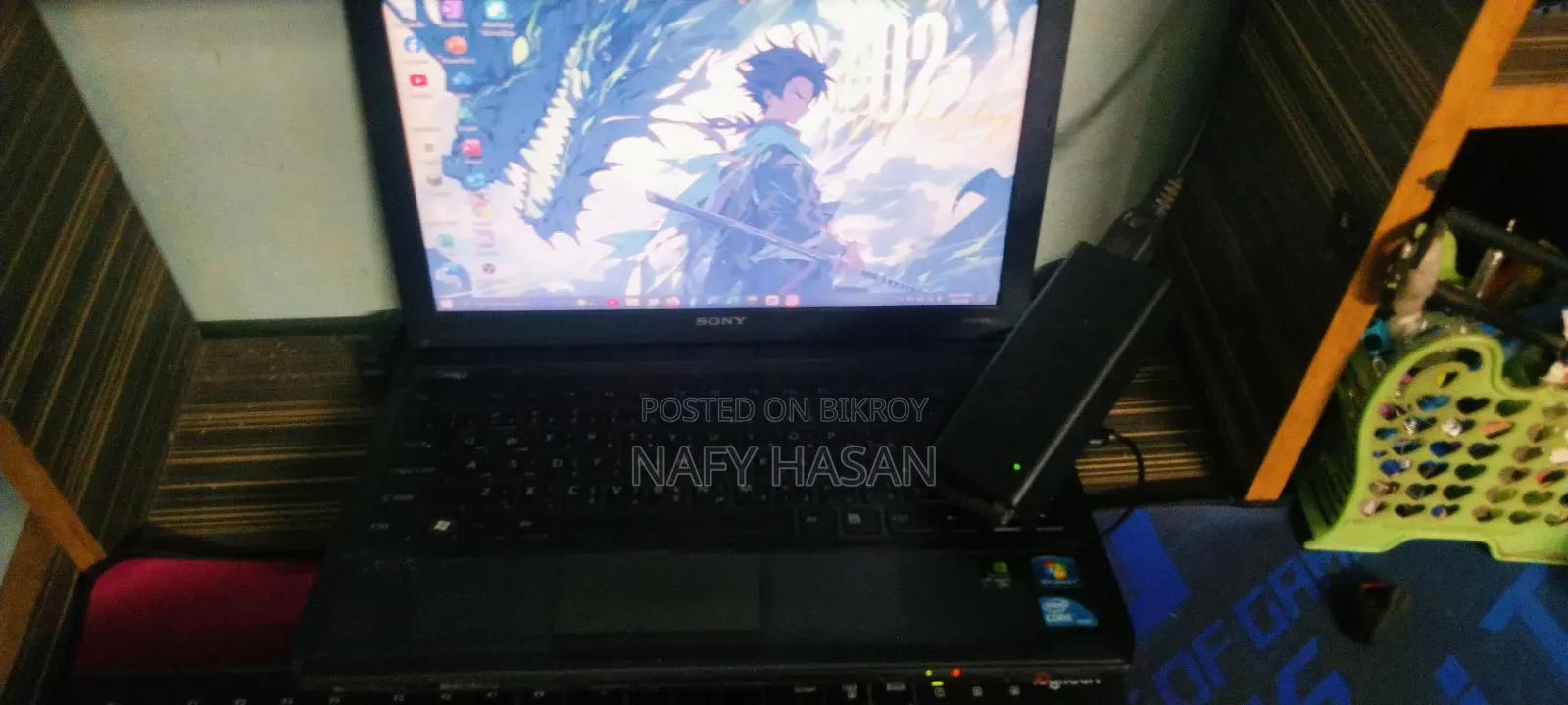 Laptop Sony 8GB Intel Core i3 HDD 500GB