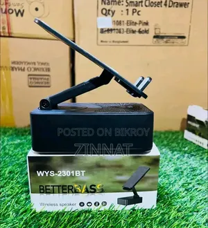 3 in 1, Speaker +Stand+ Powerbank
