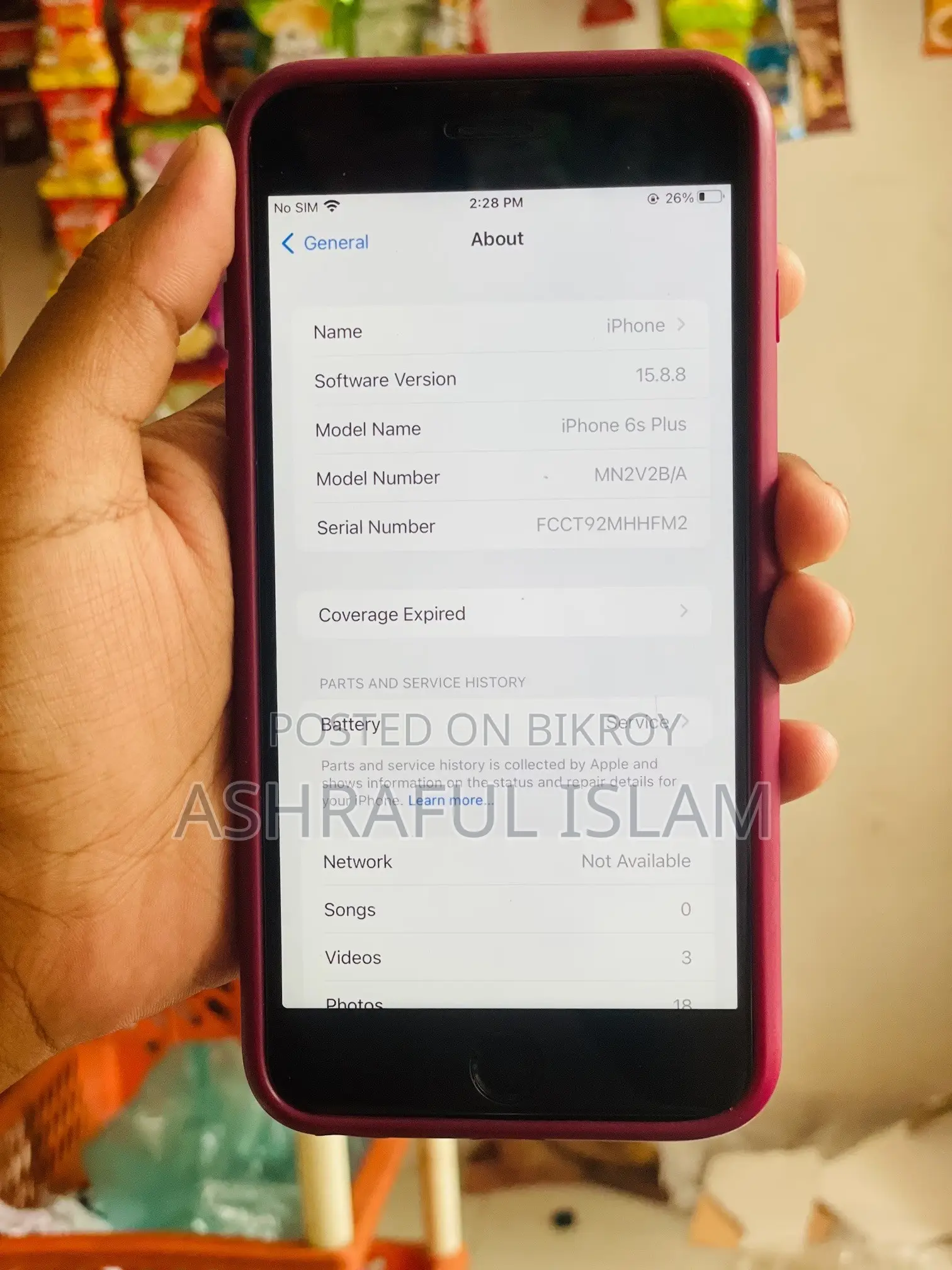 Apple iPhone 6s Plus 32 GB Gray
