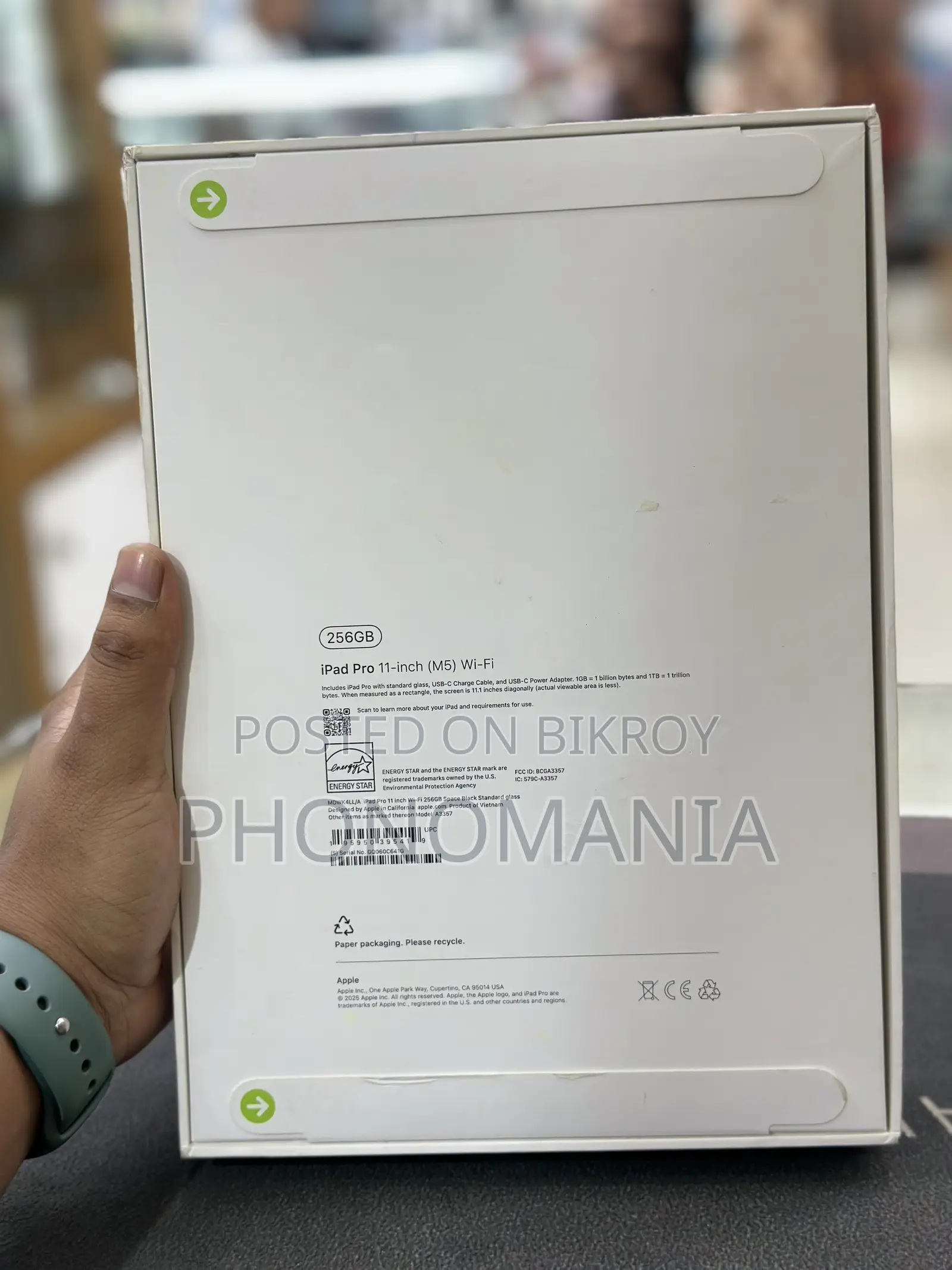 New Apple iPad Pro 11 (2025) 256 GB Black